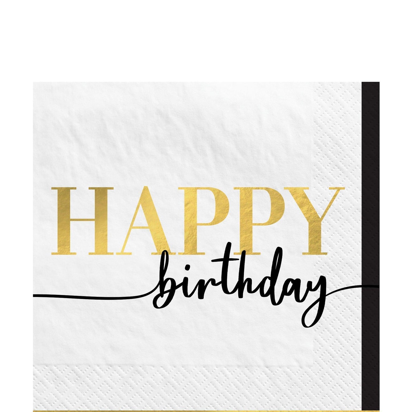 Party Of The Ages Beverage Napkins (x16u)
