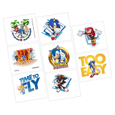 Sonic Tattoos 24 pcs