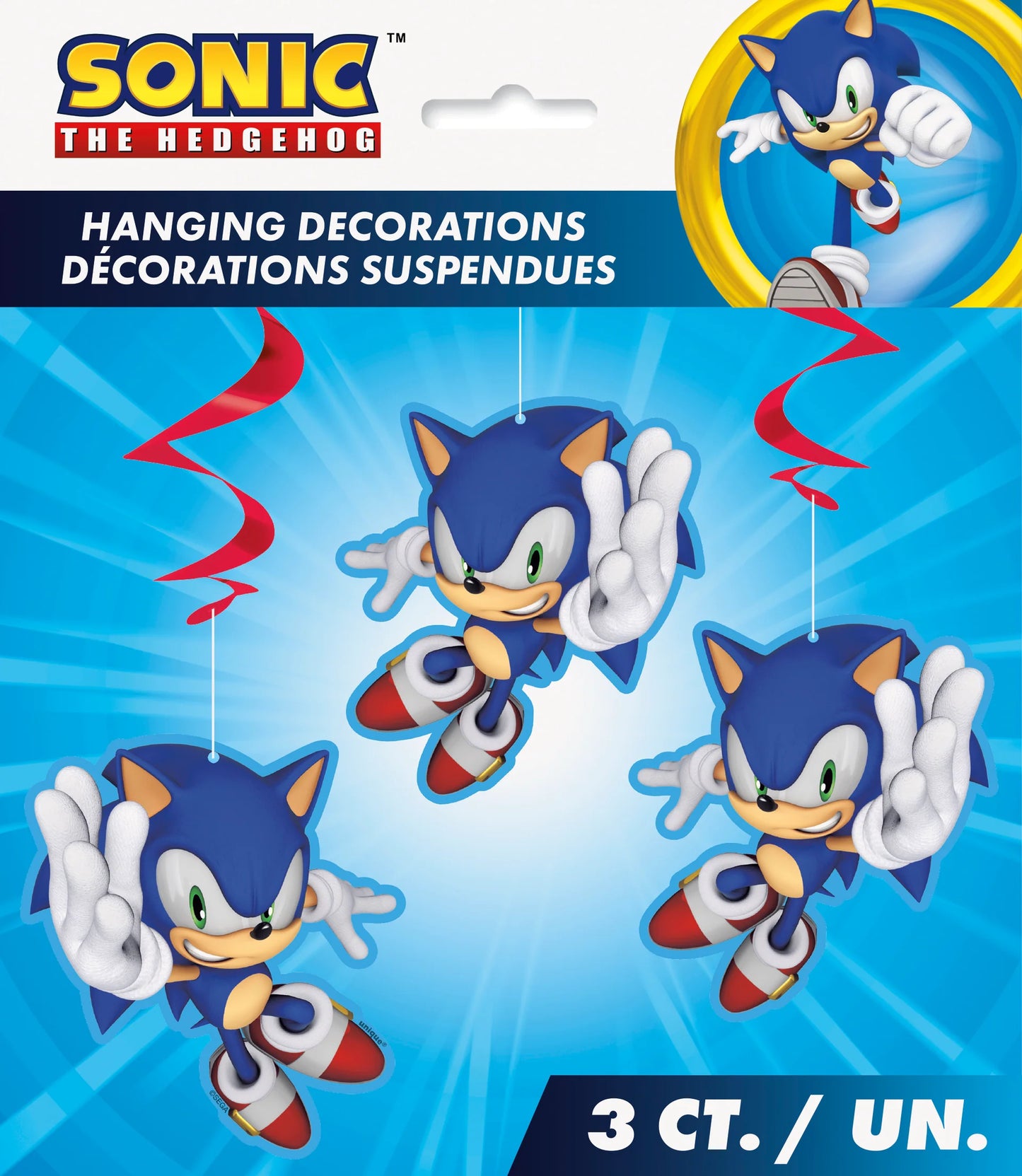 Sonic Hanging Swirl Deco 3ct