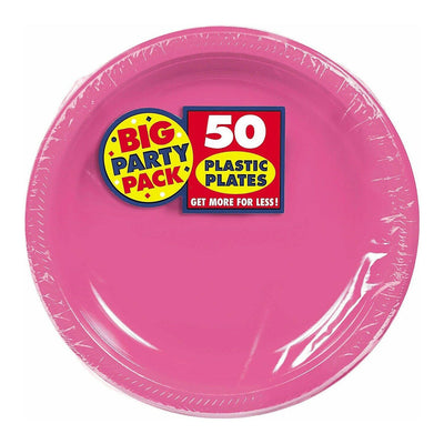Plates 10.25” Hot Pink