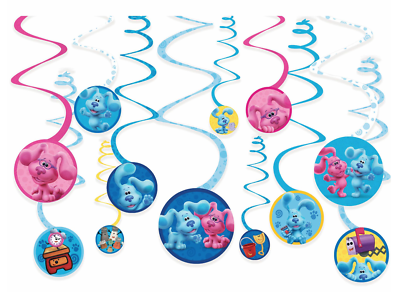 Swirl Decorations BLUES CLUES (12 piezas)