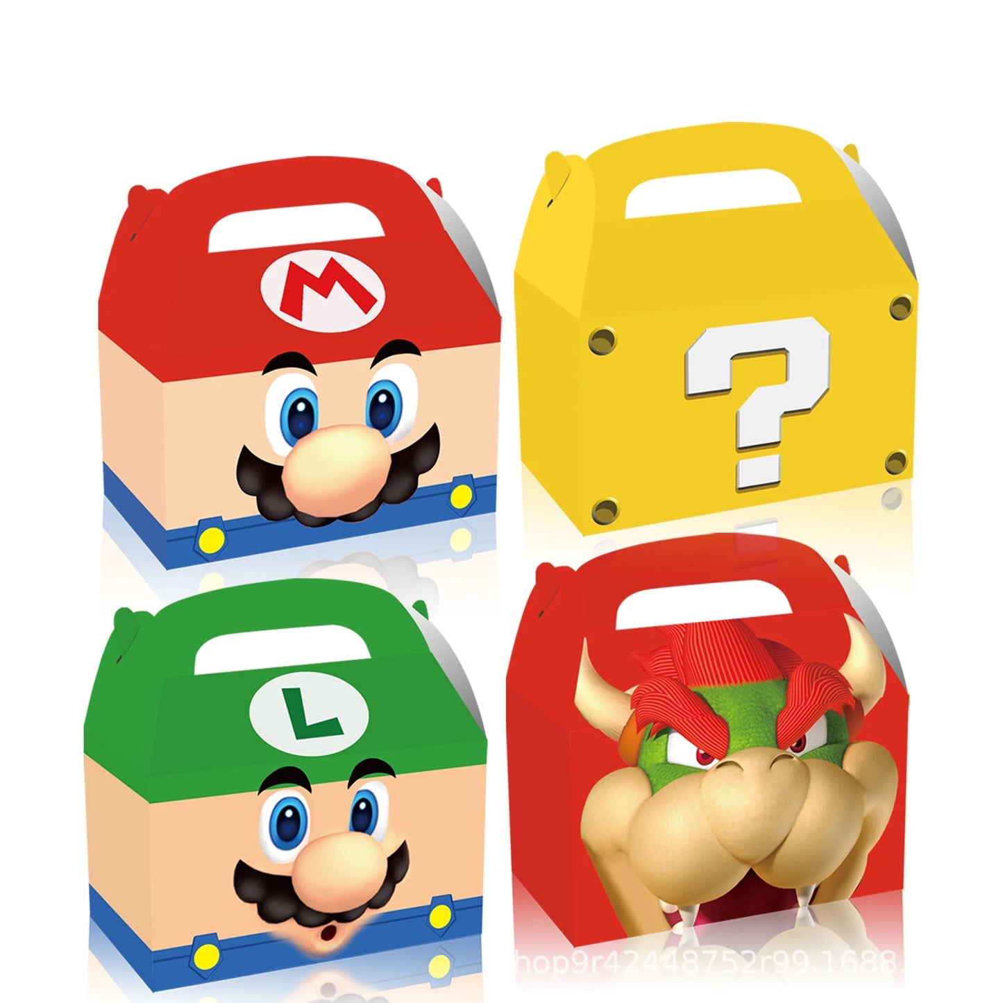 Cajas Cookie Box Mario Bros (x12u) - Personajes
