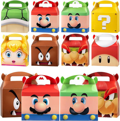 Cajas Cookie Box Mario Bros (x12u) - Personajes