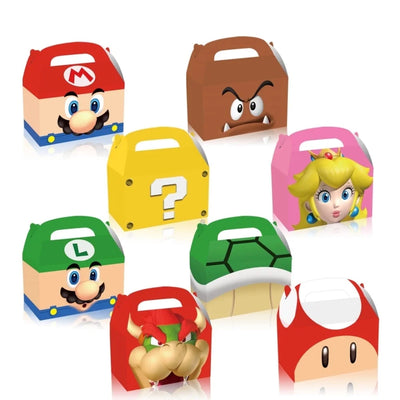 Cajas Cookie Box Mario Bros (x12u) - Personajes