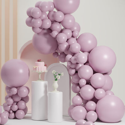 Babaloon Taro Purple 12” Latex Balloons 25pcs