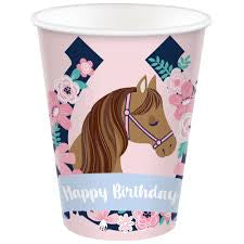 CUP/VASO 9 OZ SADDLE UP