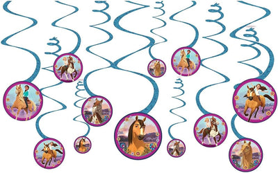 Spirit Horse Swirl Deco