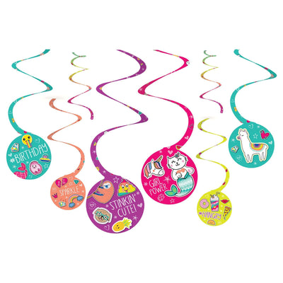 Selfie HB Swirl Decoration