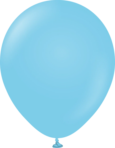 Kalisan Balloons 12” Standard Baby Blue 50ct