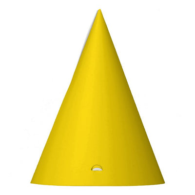 Party Hat Yellow 8pcs