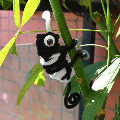 Chenille Stem Black 25pcs