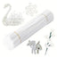 Chenille Steam White 25pcs