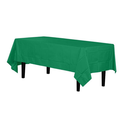 Plastic Table Cover green