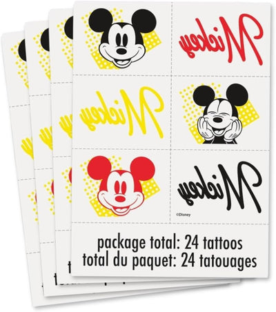 Mickey Mouse Tattoo 24pcs