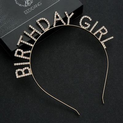 Tiara Birthday Girl Silver
