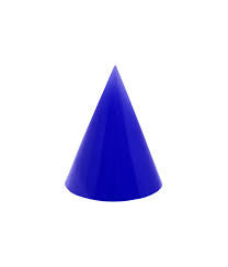 Party Hat Royal Blue 8pcs