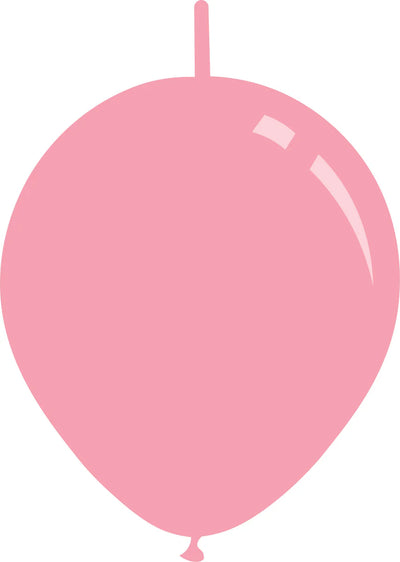 Deco Baby Pink 11” Decomex Linking Latex (100 Per bag)