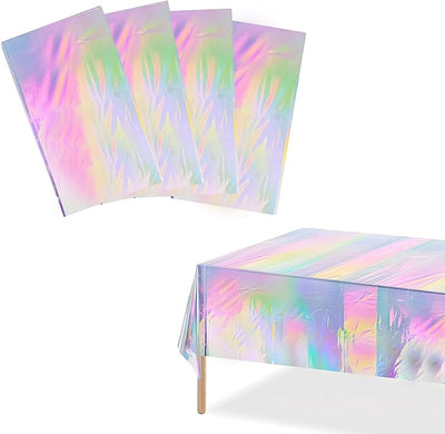 Tornasol Mantel Plastico Iridescent (x1u)