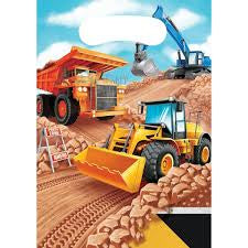 BIG DIG CONSTRUCTION LOOT BAGS (x8u)