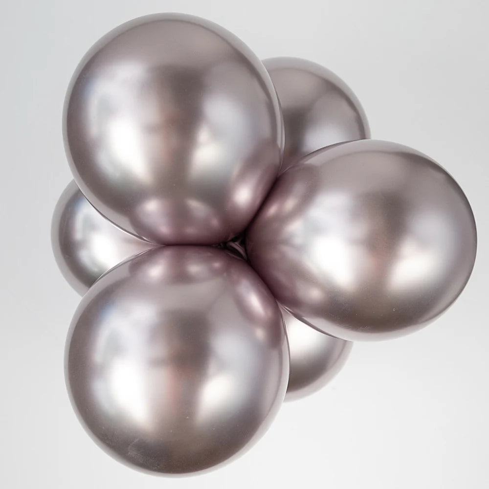 Kalisan Balloons 5” Mirror Pink Gold Standard (50 unidades)