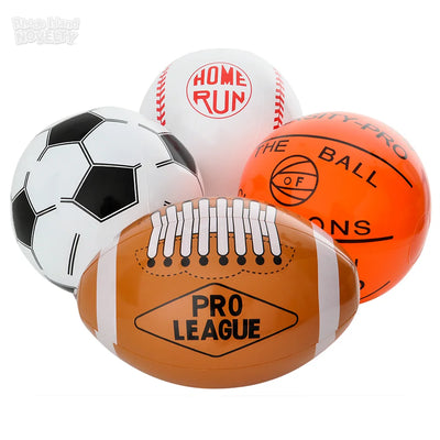 16" Sports Ball Inflate Assortment (x1u)