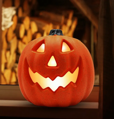 Calabaza con Luz LED (x1u)