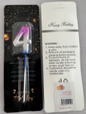 Vela Violeta Blanco y Azul
