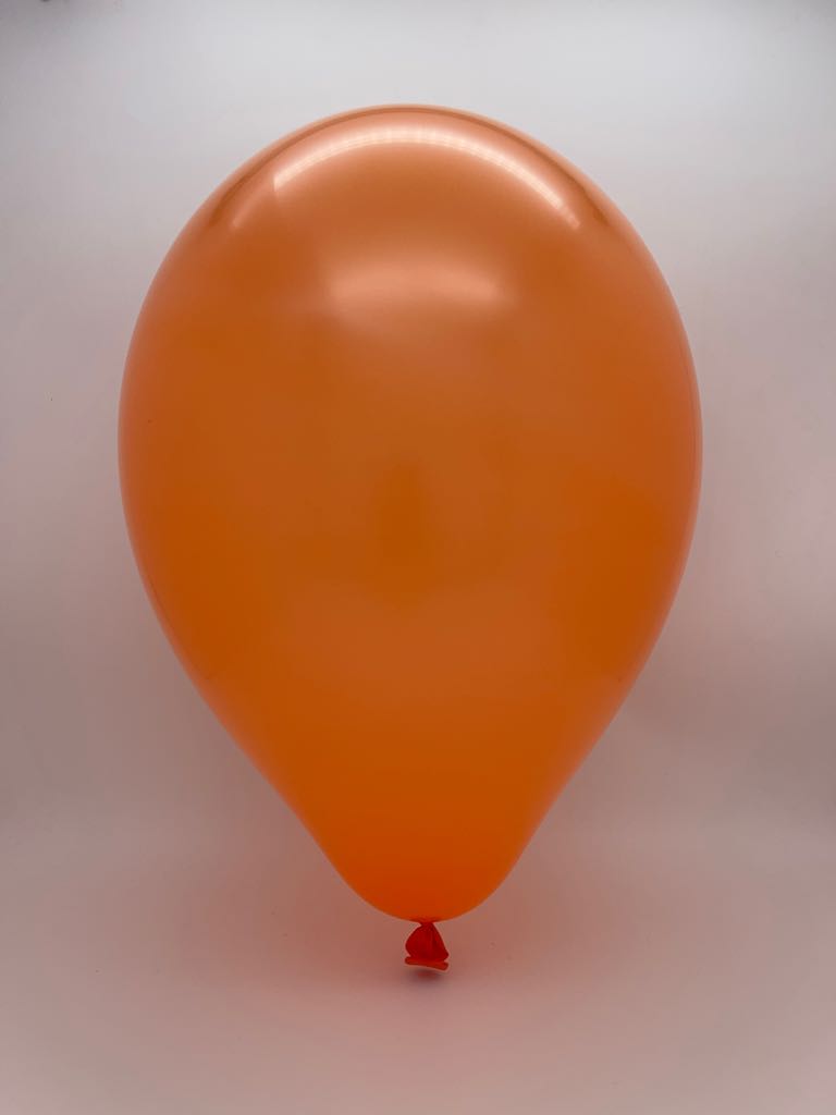 12" Gemar Latex Balloons (Bag of 50) Standard Orange