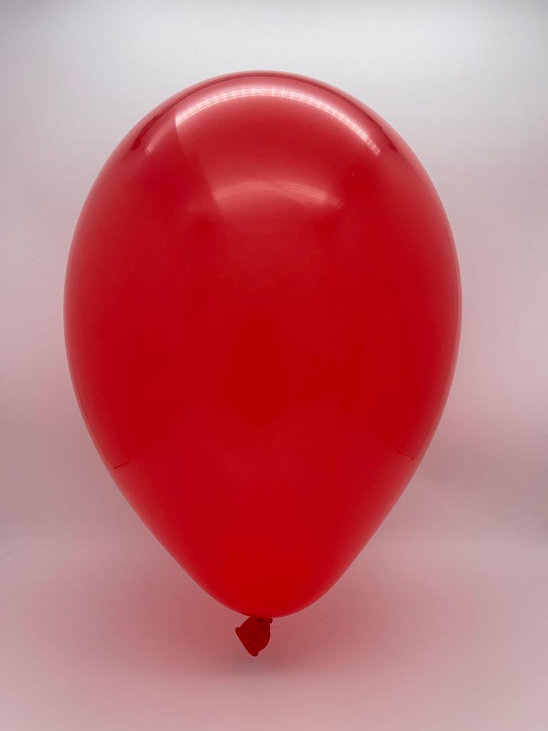 5" Gemar Latex Balloons (Bag of 100) Standard Red
