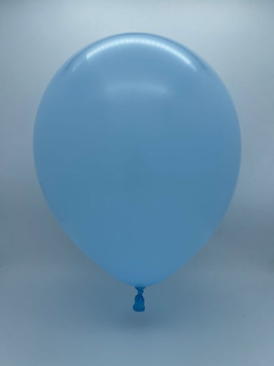 12" Kalisan Latex Balloons Pastel Matte Macaron Blue (50 Per Bag)
