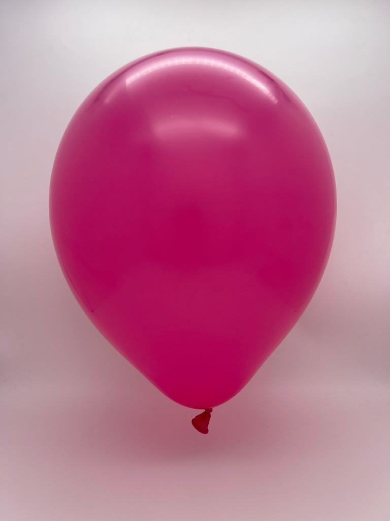 12" Kalisan Latex Balloons Standard Fuchsia (50 Per Bag)