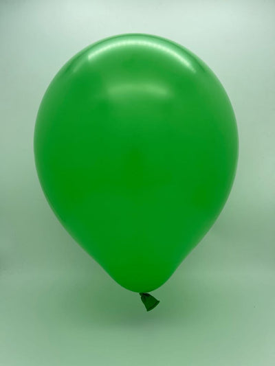 12" Kalisan Latex Balloons Standard Green (50 Per Bag)