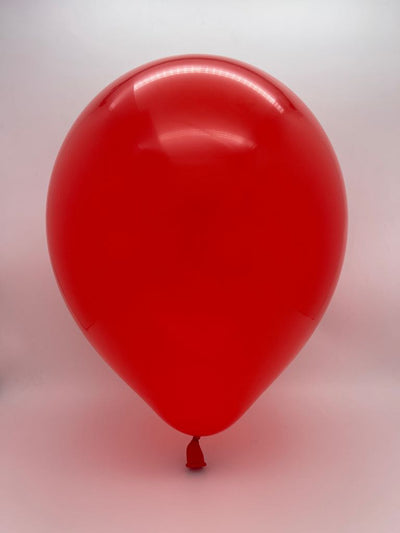 12" Kalisan Latex Balloons Standard Red (50 Per Bag)