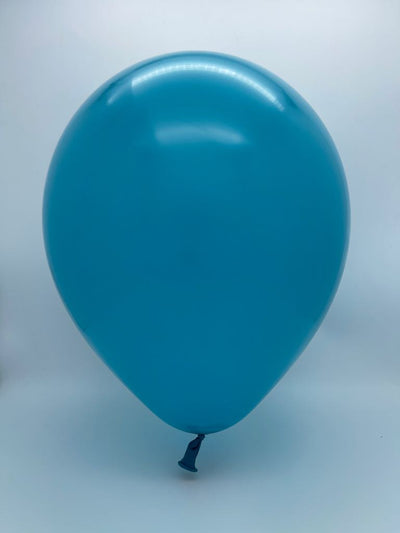 12" Kalisan Latex Balloons Standard Turquoise (50 Per Bag)