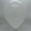 12" Kalisan Latex Balloons Standard White (50 Per Bag)