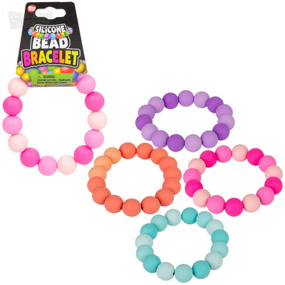 Silicone Bead Bracelet (x1u)