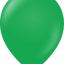 5" Kalisan Latex Balloons Standard Green (50 Per Bag)