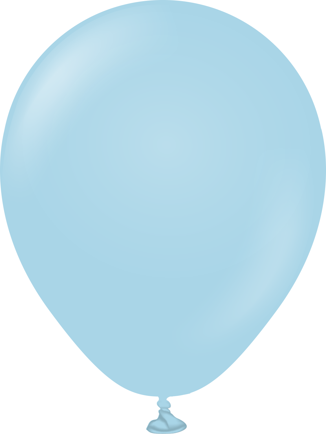 5" Kalisan Latex Balloons Pastel Matte Macaron Blue (50 Per Bag)