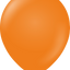 12" Kalisan Latex Balloons Standard Orange (50 Per Bag)