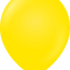 12" Kalisan Latex Balloons Standard Yellow (50 Per Bag)