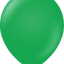 12" Kalisan Latex Balloons Standard Green (50 Per Bag)