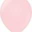 12" Kalisan Latex Balloons Pastel Matte Macaron Pink (50 Per Bag)