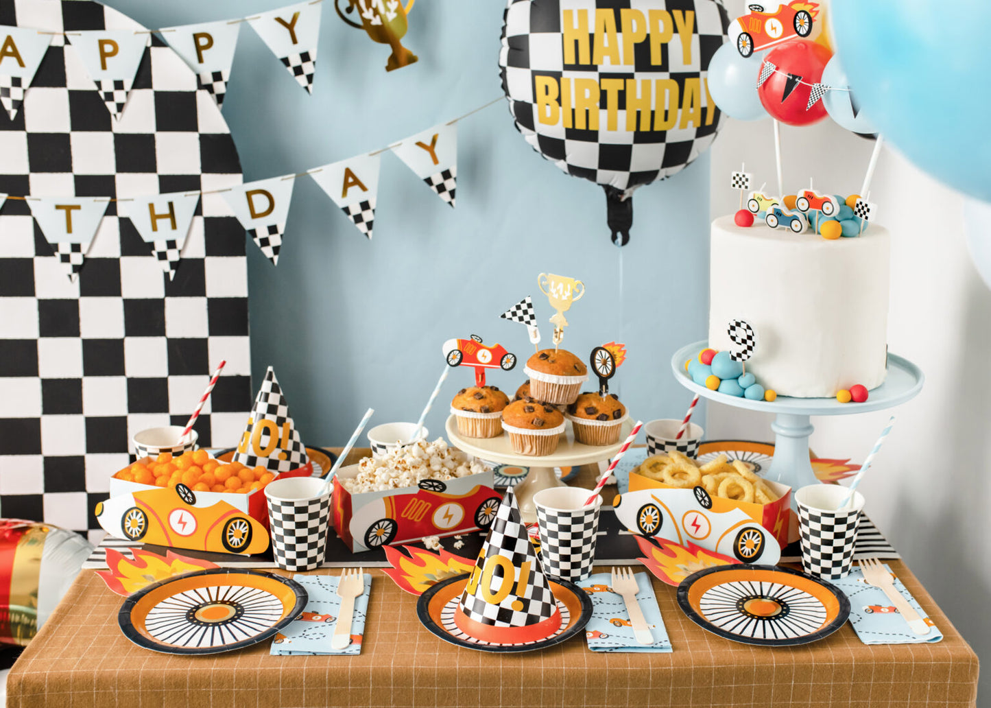 Cupcake Toppers Cars Mix (12cm)