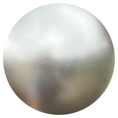 Kalisan 18" Mirror Gold/Silver 3ct