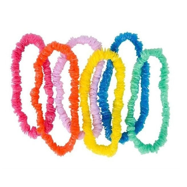 Collares Hawaianos Neon Hula 33in (5pcs)