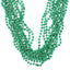 Green Beads Necklaces 12pcs