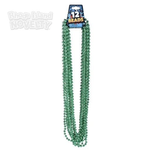 Green Beads Necklaces 12pcs