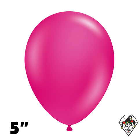 Tuftex Balloons 5" Magenta 50ct