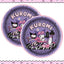 Kuromi Birthday Decoration - Plato 9" (x1u)
