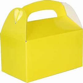 Cookie Boxes Amarillo (x12u)